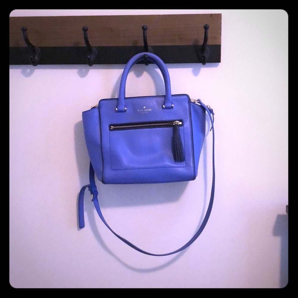 Blue Kate Spade purse
